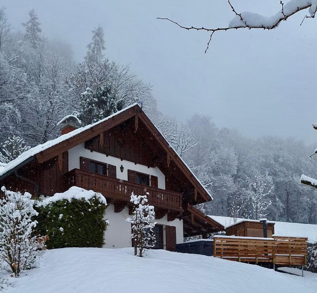Luxus Alpenparadies Nahe Salzburg Sauna & Whirlpool Adnet Eksteriør billede