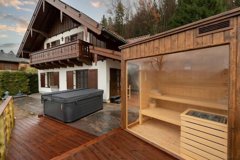 Luxus Alpenparadies Nahe Salzburg Sauna & Whirlpool Adnet Eksteriør billede