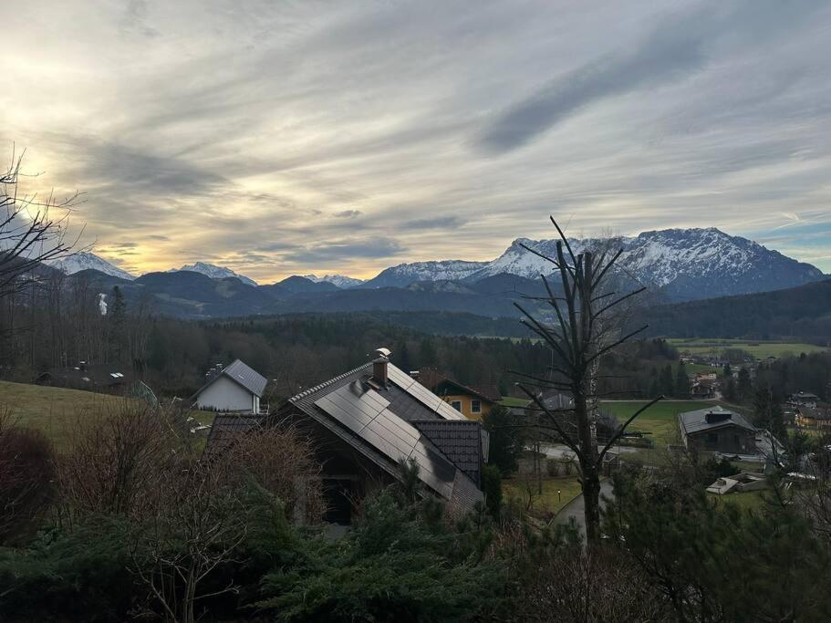 Luxus Alpenparadies Nahe Salzburg Sauna & Whirlpool Adnet Eksteriør billede