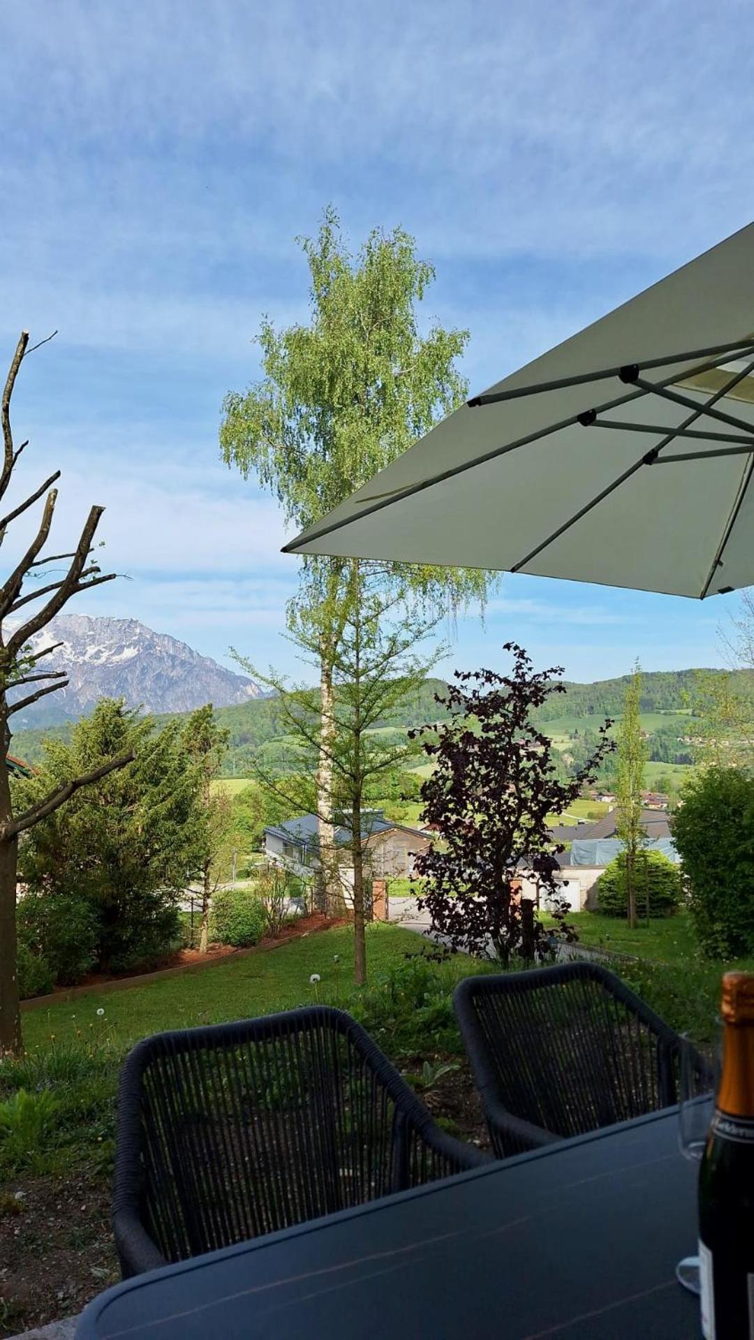 Luxus Alpenparadies Nahe Salzburg Sauna & Whirlpool Adnet Eksteriør billede