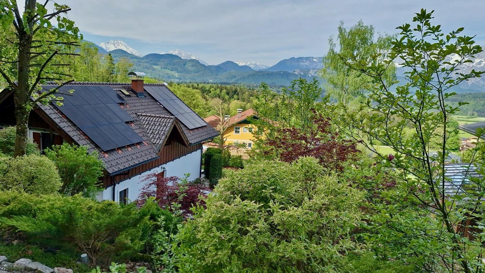 Luxus Alpenparadies Nahe Salzburg Sauna & Whirlpool Adnet Eksteriør billede